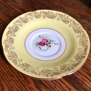 Old royal bone china plate / saucer